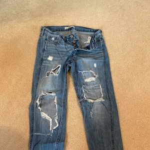 Hollister jeans size 0